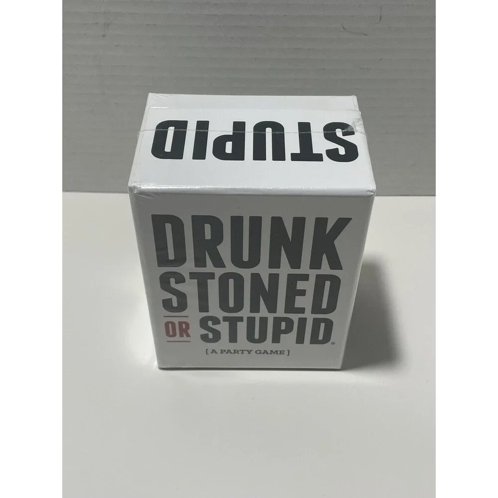 Drunk Stoned or Stupid [A Party Game] - Adult Game. Sealed, New